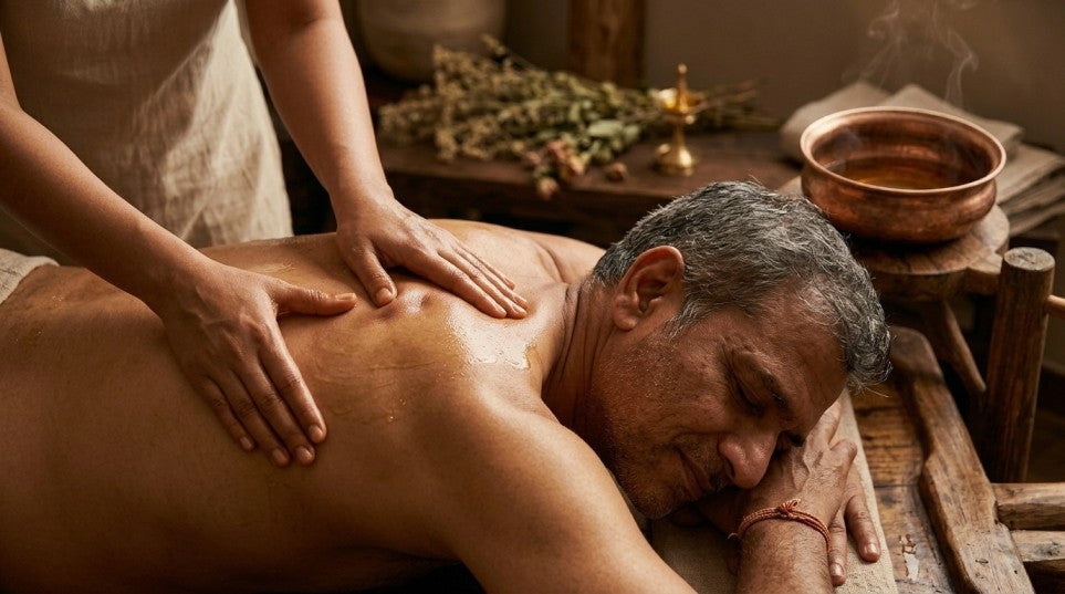 Abhyanga Massage for Back Pain