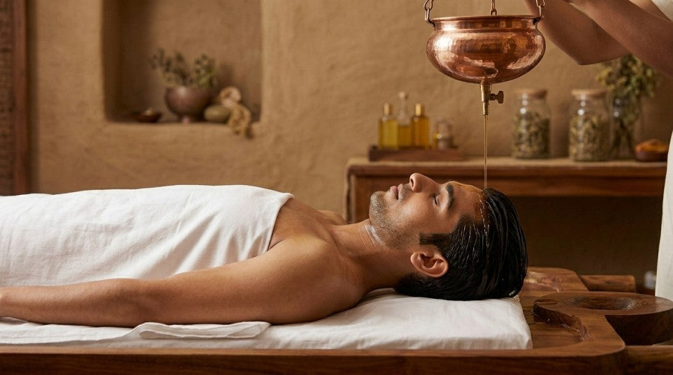 Shirodhara Treatment for Anxiety