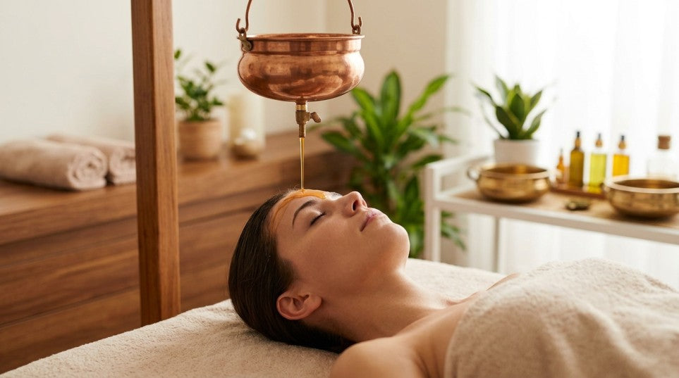 Shirodhara Treatment for Migraine
