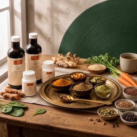 Yuvrit medicines, diet and herbal support